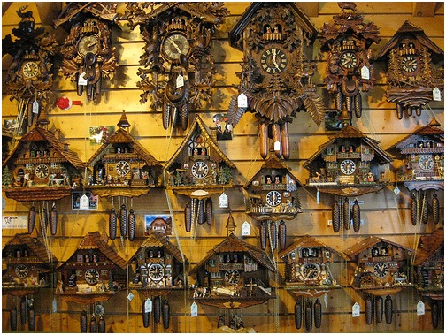 THE BLACK FOREST AND CUCKOO CLOCKS