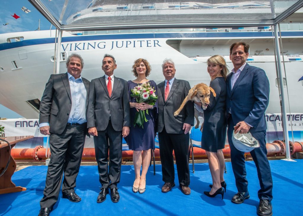 VIKING CRUISE ‘FAMILY’ ADDS THE JUPITER TO ITS RAPIDLY EXPANDING OCEAN FLEET, NOW A HALF DOZEN AND COUNTING