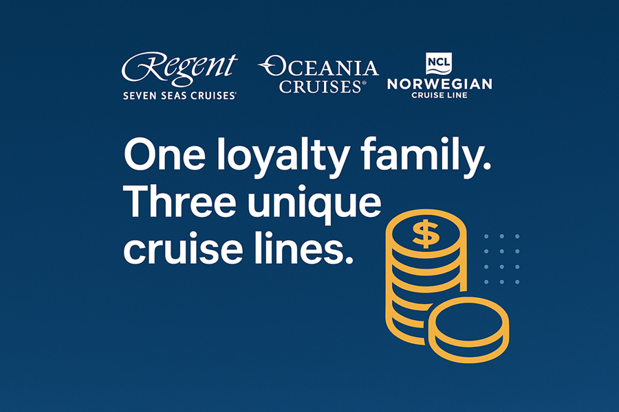 Your Loyalty, Rewarded Across Regent, Oceania & Norwegian